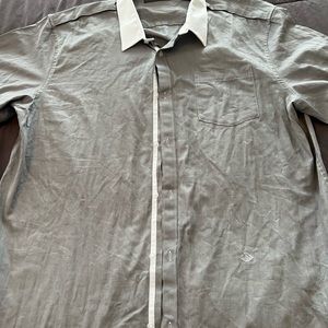 Sean Jean 2xl gray dress shirt